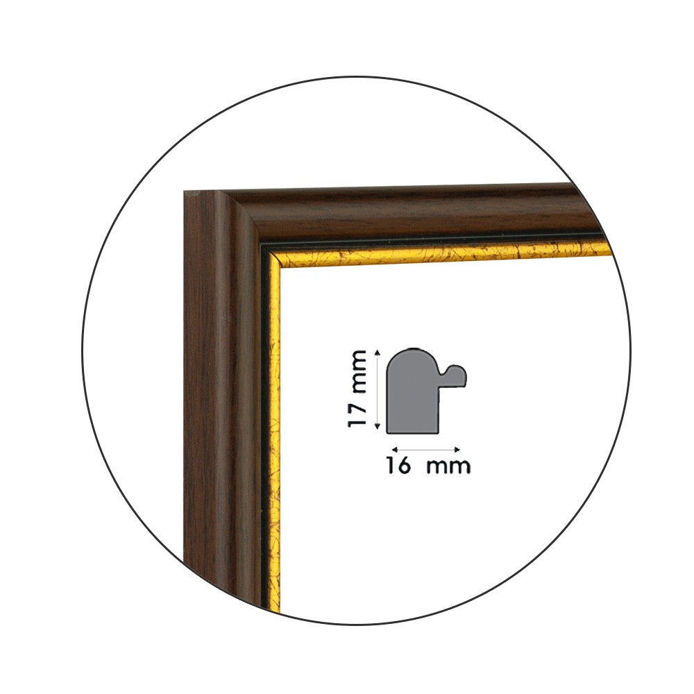 Ramă Oro Castana | 1,6 cm